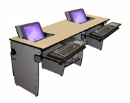 smart classroom table, smart computer desk